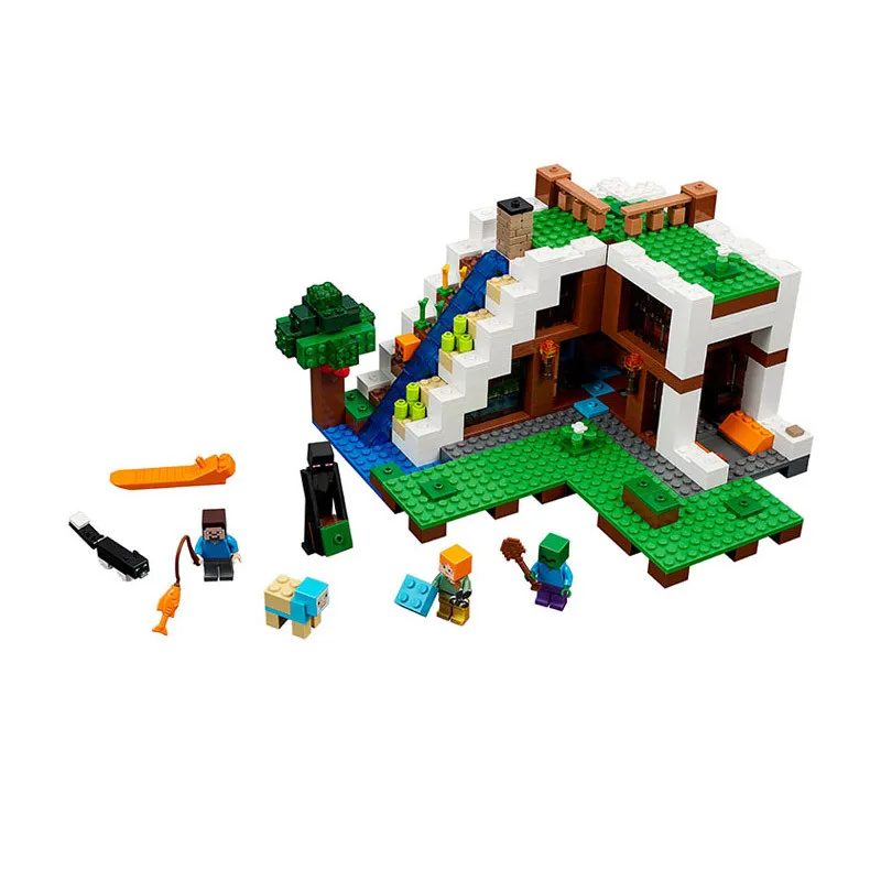 

Gifts Pogo Bela 747pcs+ Minecraft My World Building Blocks Bricks Compatible legoe Educational Hobbies For Children Toys
