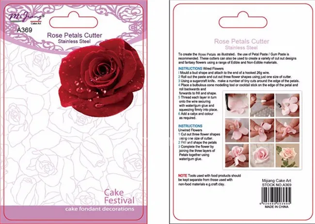 Rose cake cutter 4 4