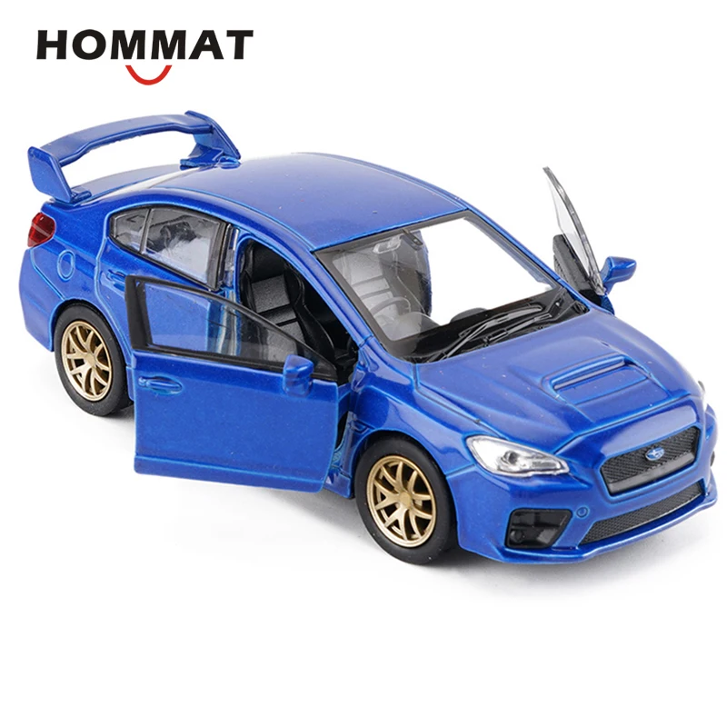 Hommate моделирование Welly 1:36 Subaru Impreza WRX STI модель автомобилей сплав литья под