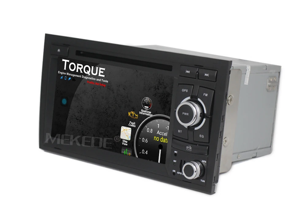 Discount MEKEDE android 7.1 quad core car audio dvd automotivo for Audi/A4 S4 RS4 2002-2008 Video Player GPS with car dvd gps auto radio 13