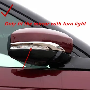 

For Land Rover Discovery 5 L462 2017 2018 ABS Chromed Rearview Mirror Decoration Strip Cover Trim 2pcs Car Styling