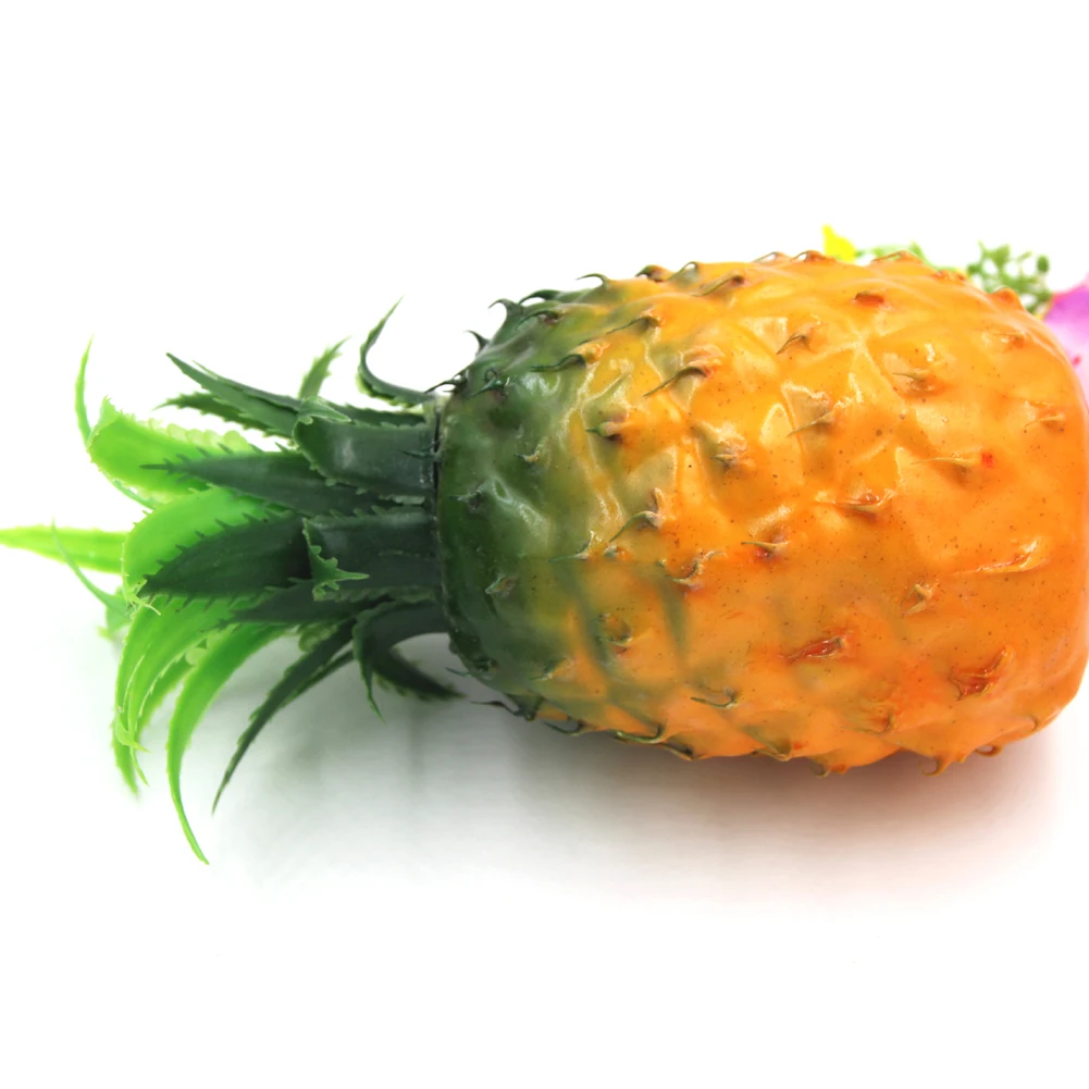 

Simulation Pineapple Photography Props Plastic Foam Resin Artificial Fruit Furnishing Home Decorative For Hotel Bar Cafe DTT88
