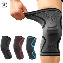 Knee Pads Fitness Running Cycling Knee Protector Basketball Football Sport Safety Kneepad Nylon Elastic Knee Brace Support 1PCS basketball knee pads adult football knee brace support leg sleeve knee protector calf support ski kneepad joelheira sport safety
