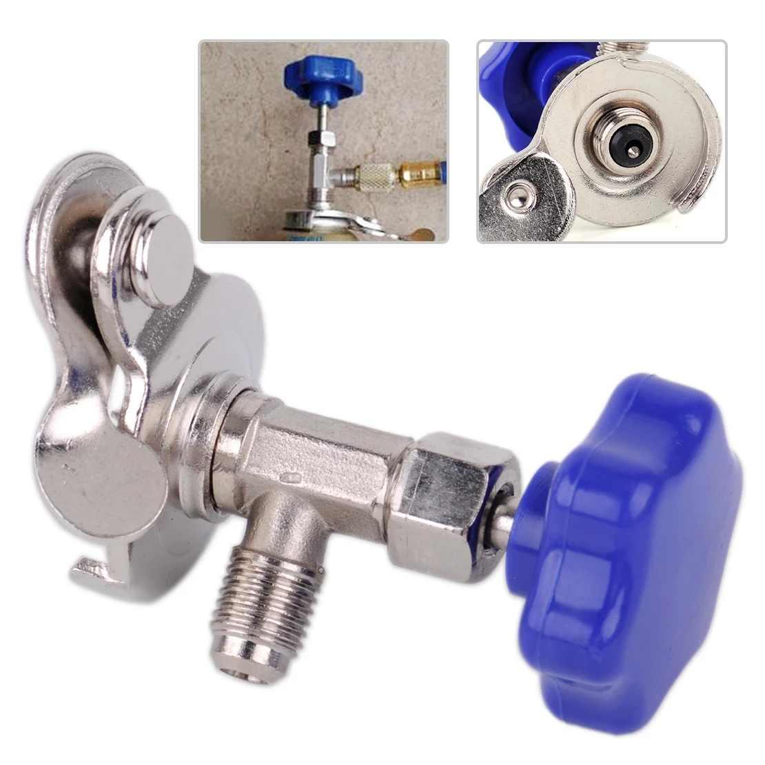 DWCX New Durable Blue Air Conditioning Dispensing Valve Refrigerant