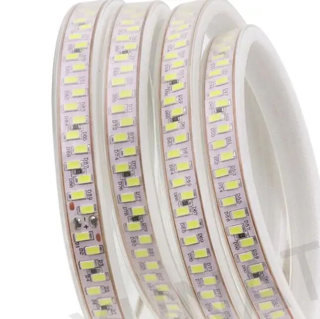 1 м/2 м/10 м/15 м/20 м SMD 5730 AC110V Светодиодная лента гибкий свет 180 светодиодов/м