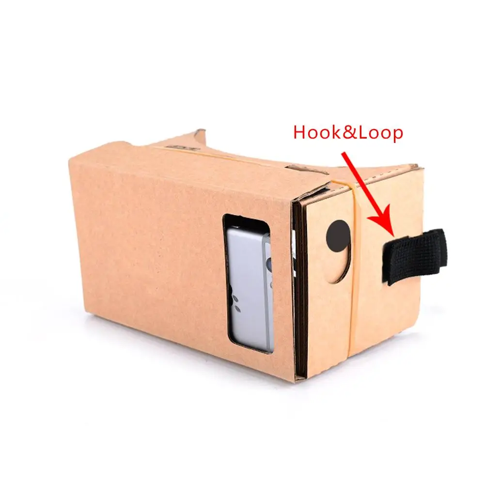 Виртуальная реальность DIY картонные 3D VR очки Бумажные Очки виртуальной