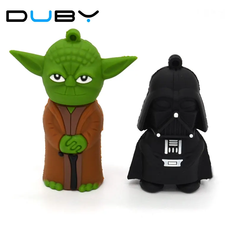 Флеш накопитель USB 2016 в виде персонажа из фильма Звездные войны 64/32/16/8 ГБ|yoda usb|pen