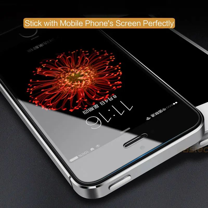 5 шт./лот для стекла на iPhone 5S, закаленное стекло для iphone 5 5S 5c se, защитное стекло на iphone 5S galss, Защитная пленка для экрана