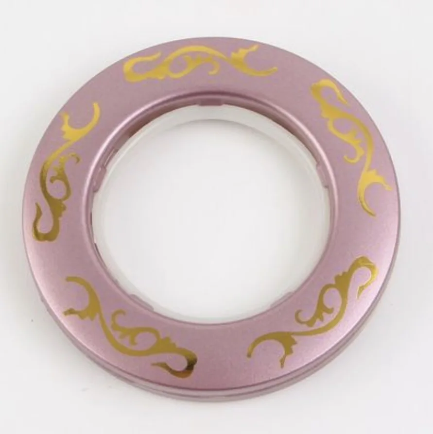 

50pcs/lot Inner hole:42mm Hot flower curtain ring nano muffler curtains hanging rings Rome rod parts