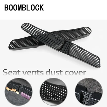 

2pcs Auto Car Under Seat Back Air Outlet Protective Covers For Skoda Octavia 5E Superb B8 MK3 Seat 2018 2017-2013 Accessories