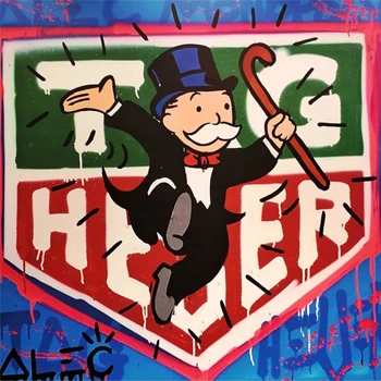 

Alec Monopolys TAG Heuer HD Wall Art Canvas Poster Print Canvas Painting Decorative Picture for Office Living Room Home Decor
