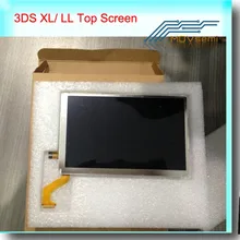 10 шт. без битых пикселей сенсорный дигитайзер для 3DS XL LL 3dsxl 3dsll верхняя запасная часть для ЖК-дисплей экран