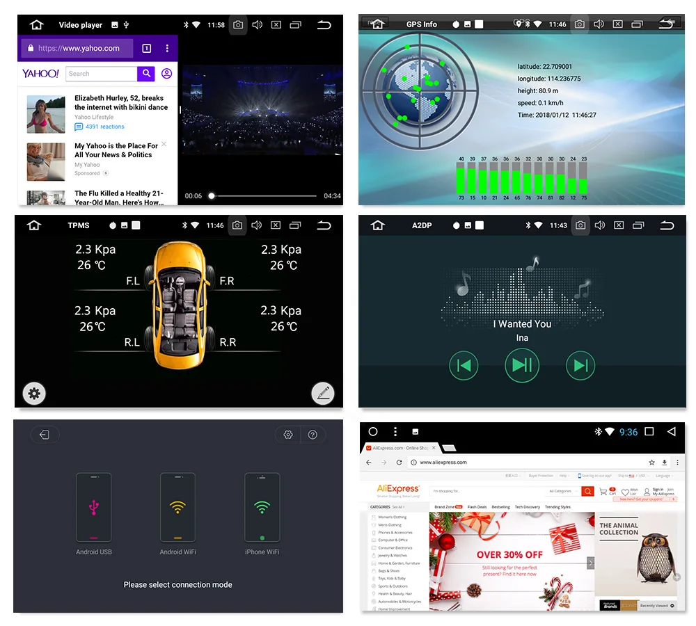Discount MEKEDE Picture in picture function Octa core Android 8.0 Car tape recorder GPS DVD Player For Mercedes Benz SMART 2015 2016 39