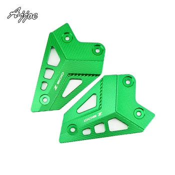 

Motorcycle Accessories Front Foot Peg Protection Film Mount Heel Guard Protector For Z900 2017