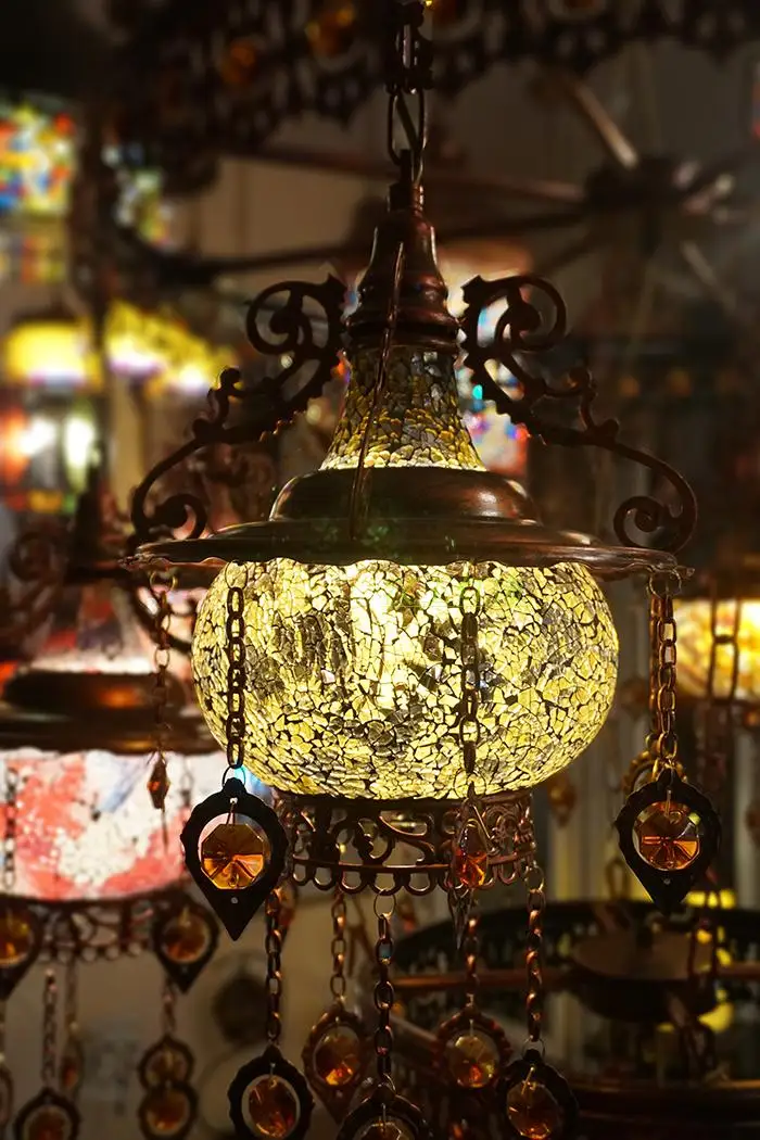 Богемский турецкий марокканский подвесной светильник ручной работы, мозаичный витражный светильник для коридора, лестницы, кафе, ресторана, подвесной светильник, лампа - Цвет корпуса: see chart