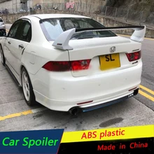 For Honda Accord EURO-R(CL7)2003-2007 Spoiler High Quality ABS Material Car Rear Wing Trunk Spoiler Sport Black/white Color Big
