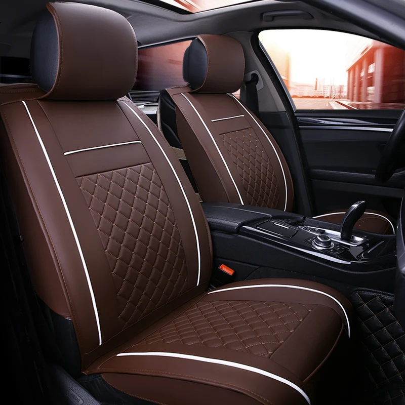 BLACK CAR WATER PROOF FRONT & REAR SEAT COVERS FOR HYUNDAI i20 09 on