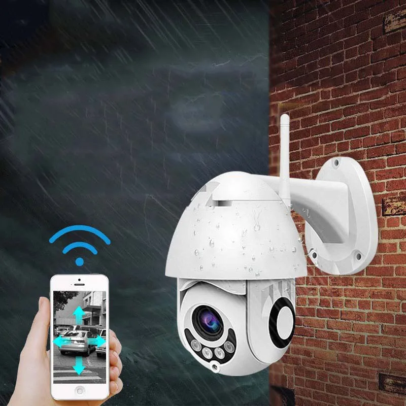 HD наружная Водонепроницаемая камера платформа Zoom ball машина беспроводной WiFi