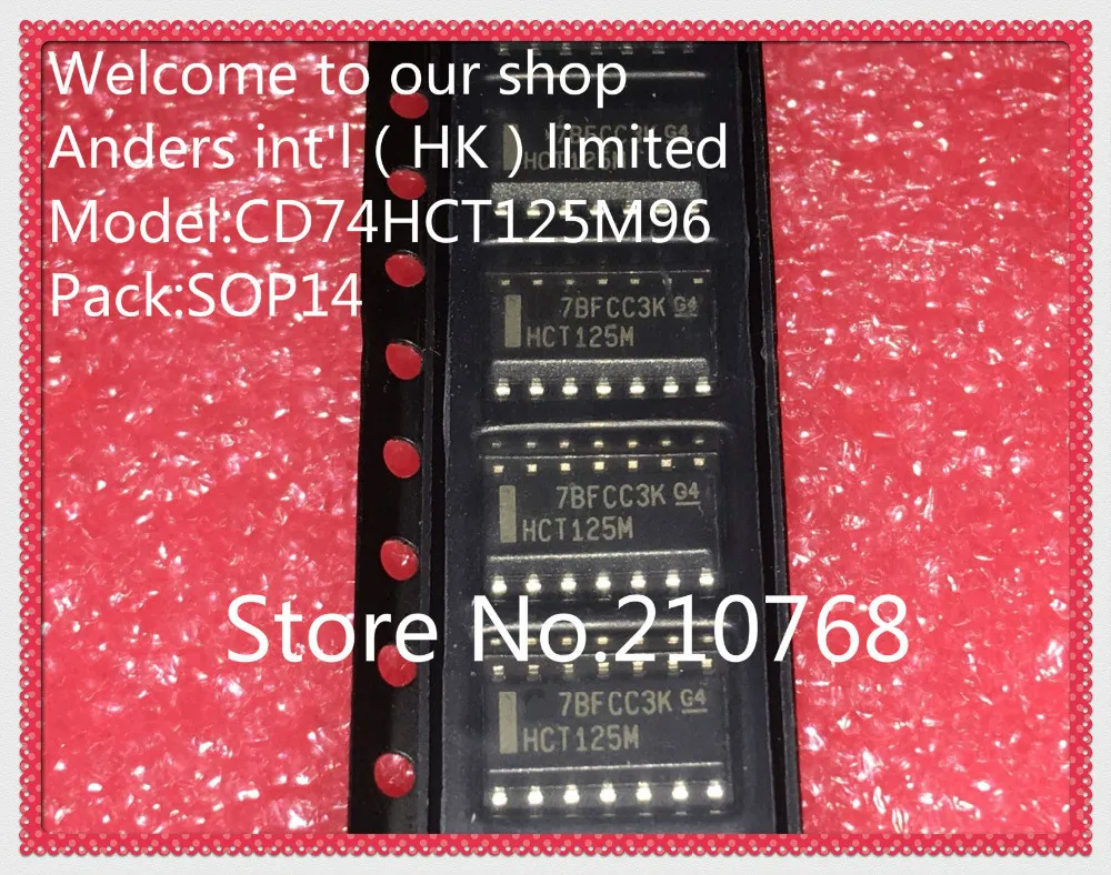 50 шт./лот CD74HCT125M96 CD74HCT125M HCT125M IC BUFF/DVR TRI-ST QD 14soic | Электронные компоненты и