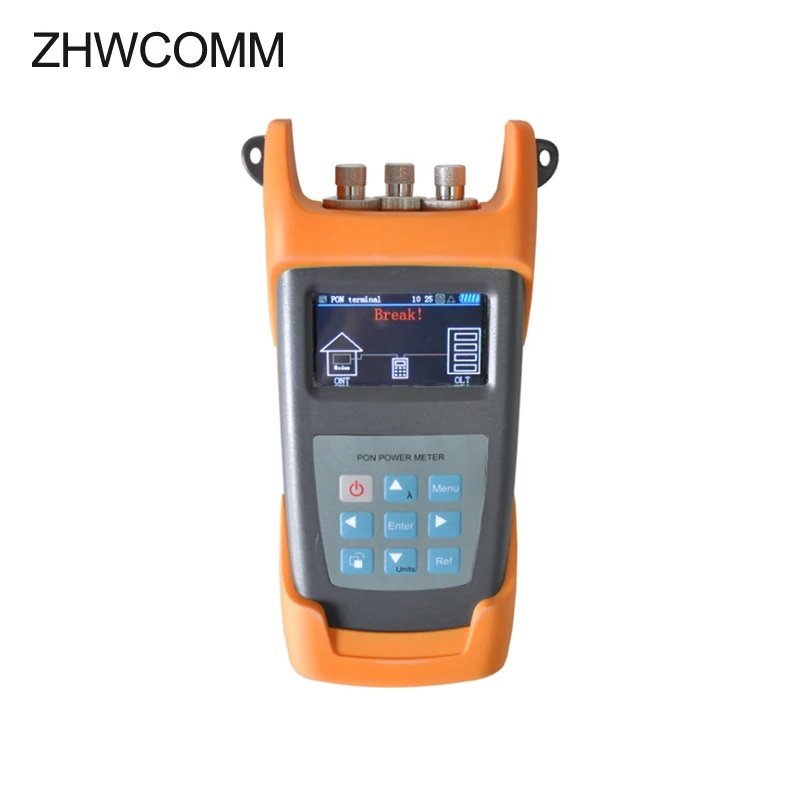 

ZHWCOMM Hand-held JW3229 PON Termination Tester, FTTH Fiber Tester Optical Power Meter