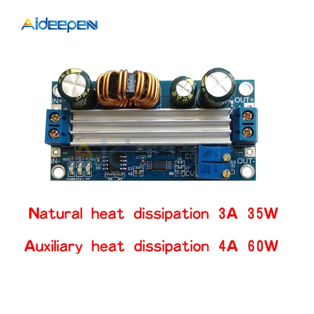 

Ajustable Step Up/Step Down Power Supply Module Constant Voltage Constant Current Buck Booster Converter Module 5-30V To 0.5-30V