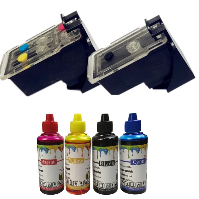 1 set PG510 CL511 Refillable ink cartridge + 1set PG 510 CL 511 refill