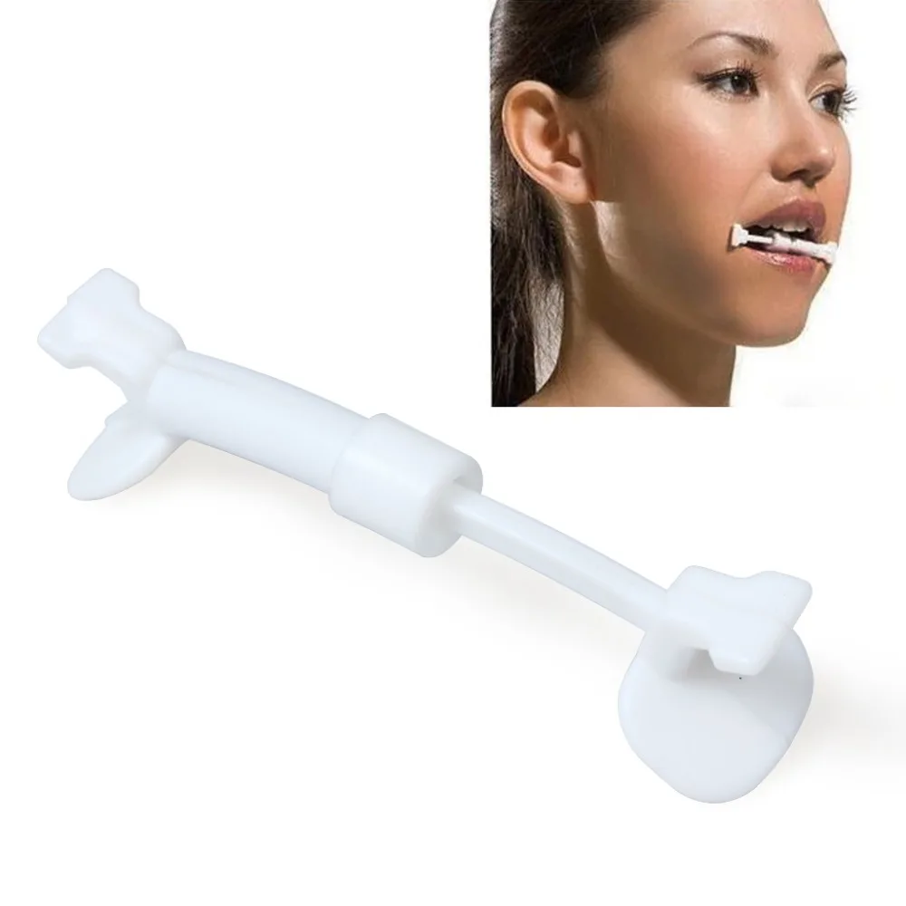 Facial Exerciser Slim Mouth Exerciser Face Muscle Trainer Flexiable Face Exercise and Toning Kit Chin Exercise Device Smile Training  (4) - 副本