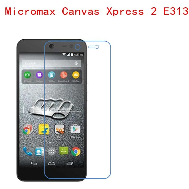 3-Pack) для Micromax Canvas Xpress 2 E313 сопротивляться падению царапин, нано 9H Взрывозащищенная защитная пленка для экрана