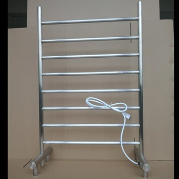 

Free shipping free standing brushed Polish Heated Towel Rail Electric towel dryer stainless steel electric towel warmer HZ-922AA