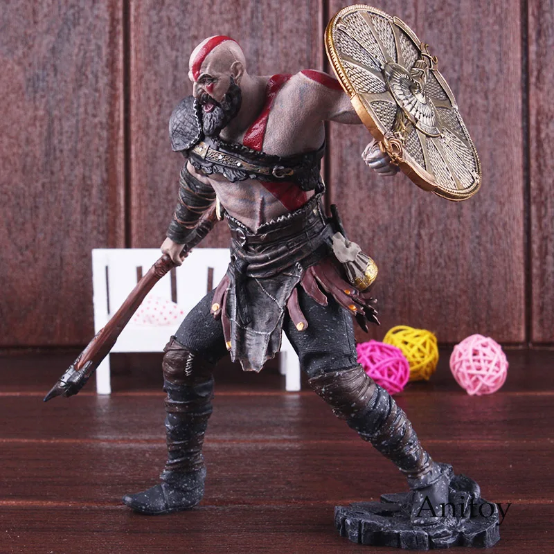 Cheap Price Kratos God of War Action Figures Kratos God of War 4 Game Figure Statue Gift Toy for