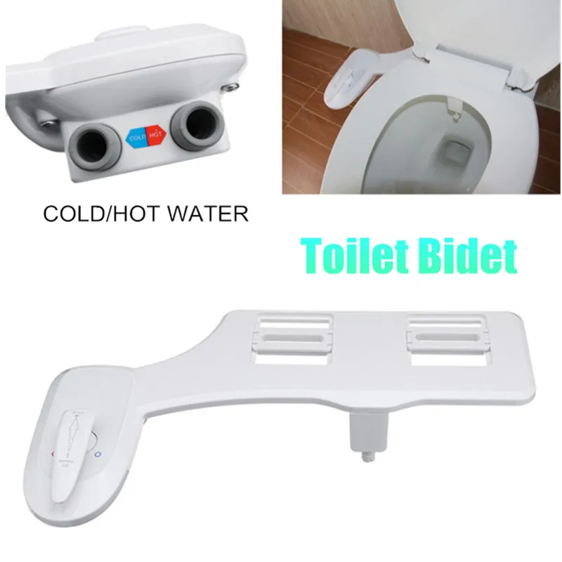 

Bidet Toilet Seat Single Cold Hot Attachment Non-Electric Water Spray Cleaning Shower Bathroom Clean Tool