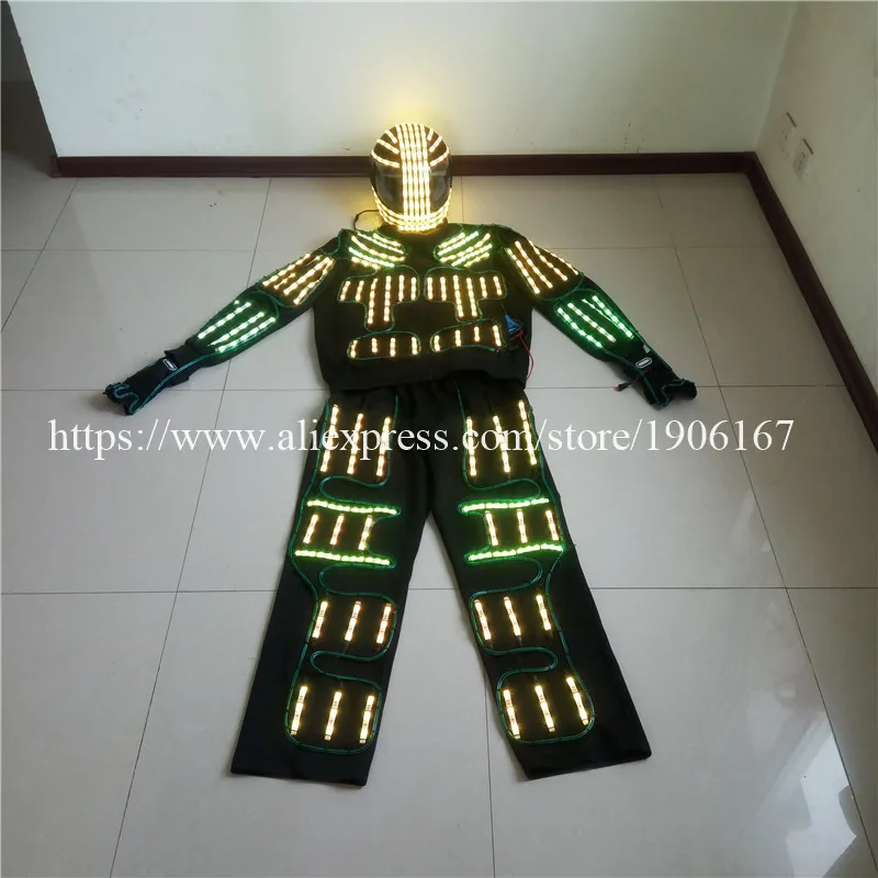 Free shipping LED Robot LED Costume David Guetta robot suit LED robot suit Robot clothes05