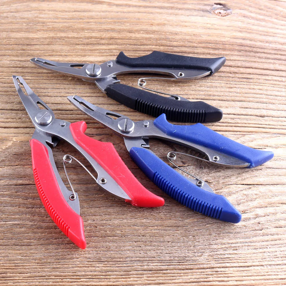 

DNDYUJU Fish Line Fishing Pliers Fish Hook Beak Jaw Multifunction Pliers Tools Cutter Scissors Small Remover