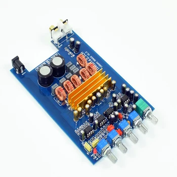 

KYYSLB Home Audio Amplifier Board 2*50W+100W 4 Pieces NE5532 TPA3116 * 2.1 with Tone Digital Amplifier Board DC18V ~ DC24V