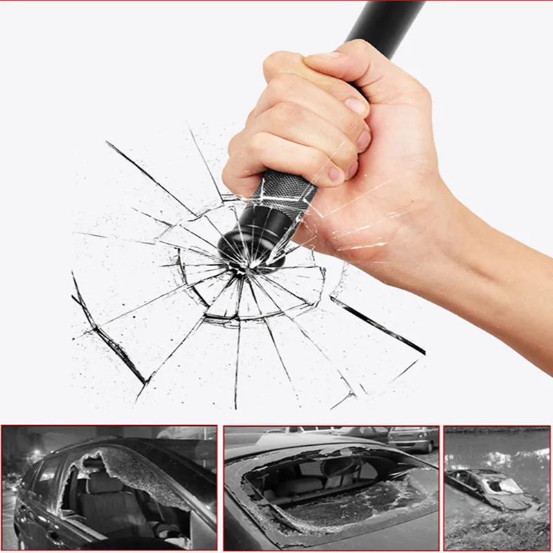 

Outdoor Multi Emergency Self Defense Tools Baseball Bat LED Flashlight 800 Lumens Super Bright Baton aluminium alloy with Knife
