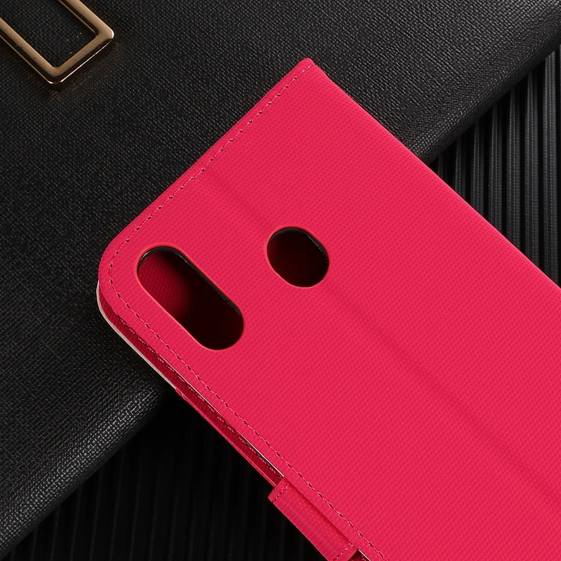 Кожаный чехол с откидной крышкой для samsung Galaxy M20, чехол-книжка с подставкой для телефона Etui samsung M20 M 20 SM-M205F
