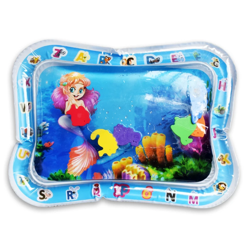 2019 Criativa Dupla Utilização Afagou Bebê Brinquedo Inflável Almofada Bebê Almofada Almofada Água Prostrado Pad Pat Brinquedo Inflável da Água 2 2019 Criativa Dupla Utilização Afagou Bebê Brinquedo