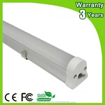 

(50PCS/Lot) 85-265V Epistar Chip 3 Years Warranty 100-110LM/W 2ft 0.6m 600mm 10W T5 LED Tube Light Fluorescent Lamp Daylight