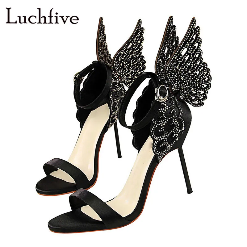 Butterfly Wedding Heels by Sophia Webster, Butterfly Shoes, Pink and Gold Butter | Butterfly shoes