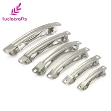 Pinces à cheveux françaises ton argent, artisanat dacia, pince à cheveux et Barrette pour vêtement, mode G1218