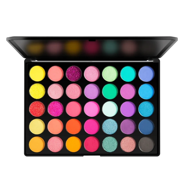 High Pigment 15 Color Popular Uv Pearly Water Activated Eyeshadow