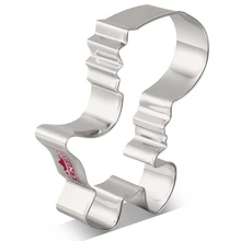 KENIAO Cute T-Rex динозавр печенья резак для детей-9,7x11 см-динозавр печенья и форма для вырезания-нержавеющая сталь