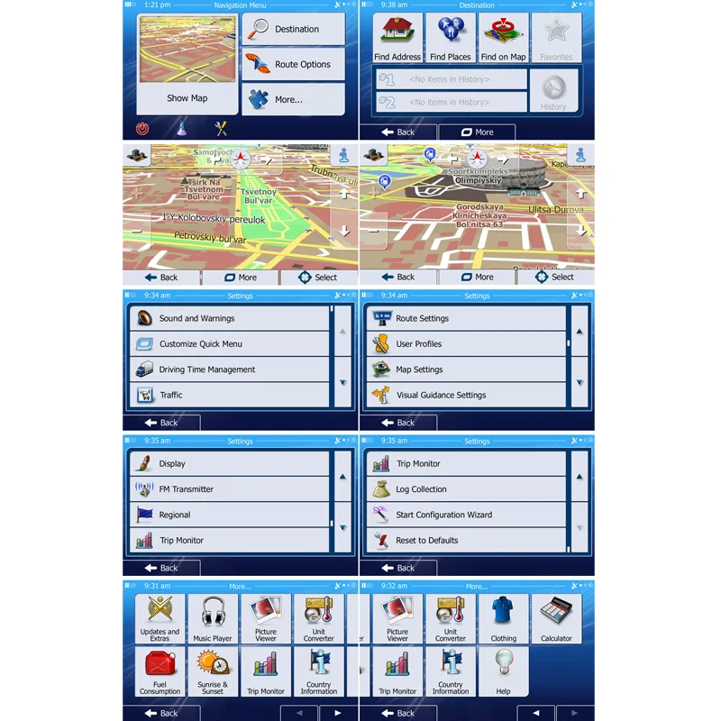 Europe Gps Map