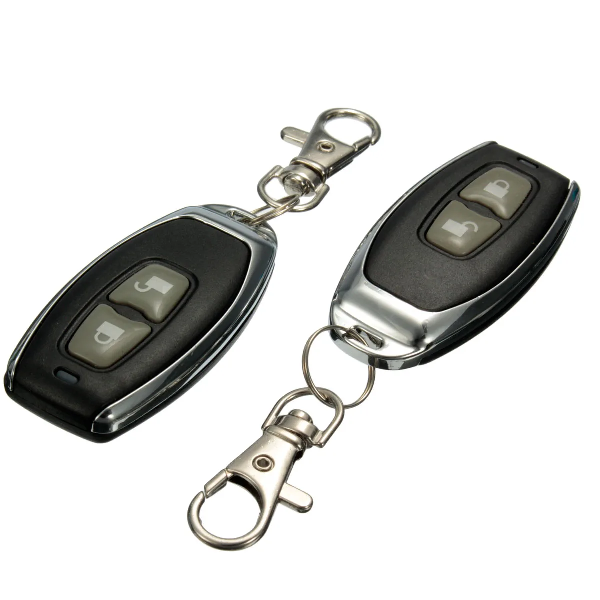 Универсальный Atuo автомобильный 2 двери или 4 двери Центральный замок без ключа система ввода комплект+ 2 дистанционного ключа Fob
