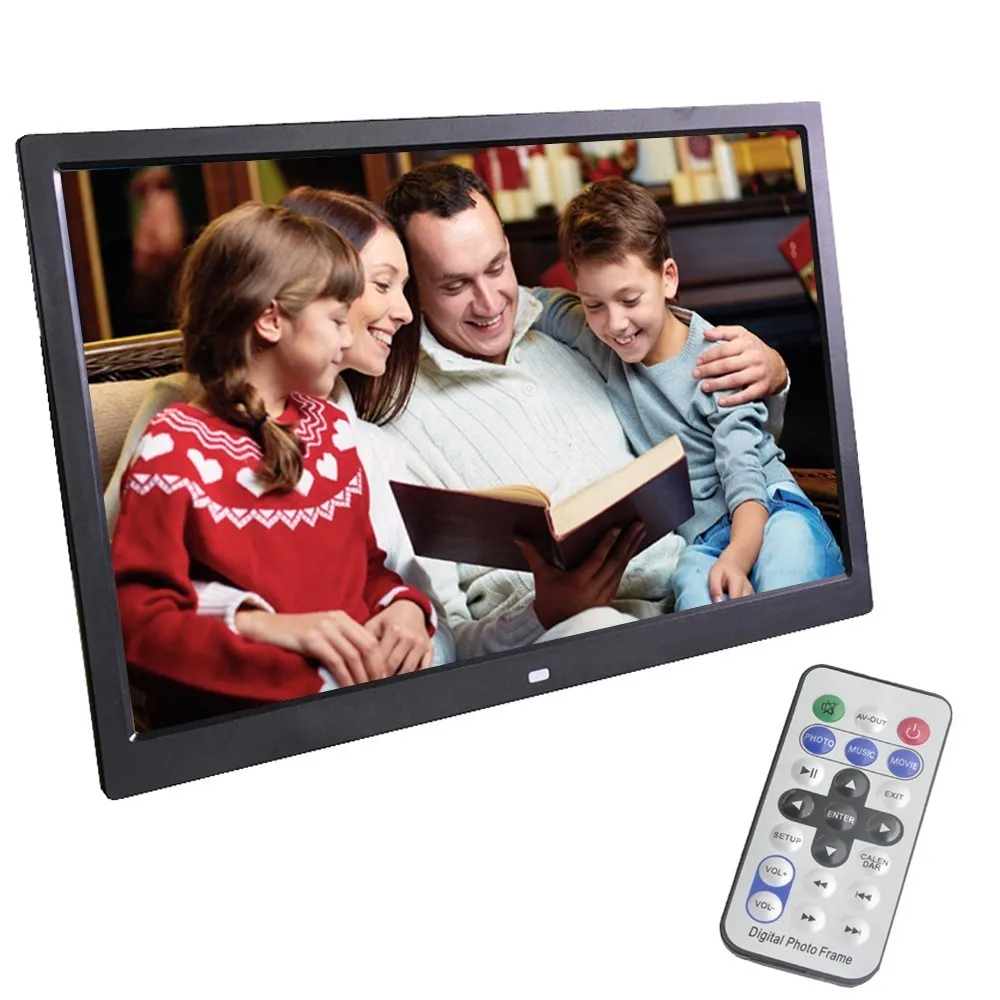 LieDao 14 Inch Digital Photo Frame Full Function LED Backlight HD 1280*800 Electronic Album Digitale Picture Music Video Good