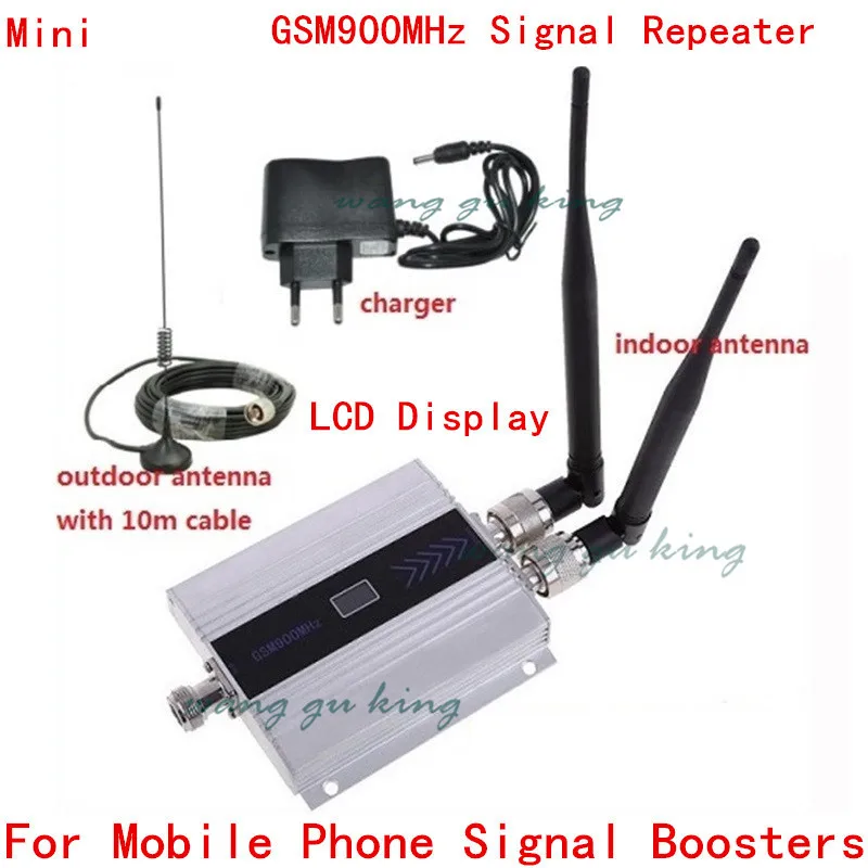 Lcd новое обновление GSM 900Mhz мобильный телефон повторитель сигнала, усилитель сигнала GSM, GSM 900 сотовый телефон повторитель сигнала