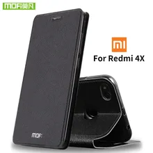 Для Xiaomi Redmi 4X чехол для Xiaomi Redmi 4X чехол 5.0 силикон Роскошные Флип кожаный 360 трудно для Xiaomi redmi 4X Pro Чехол
