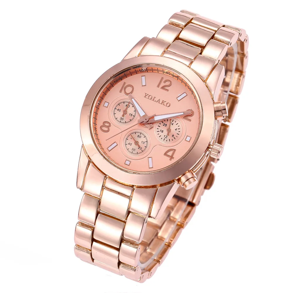 2018 Women Watches Bracelet Watch Ladies Women Quartz Watch Stainless