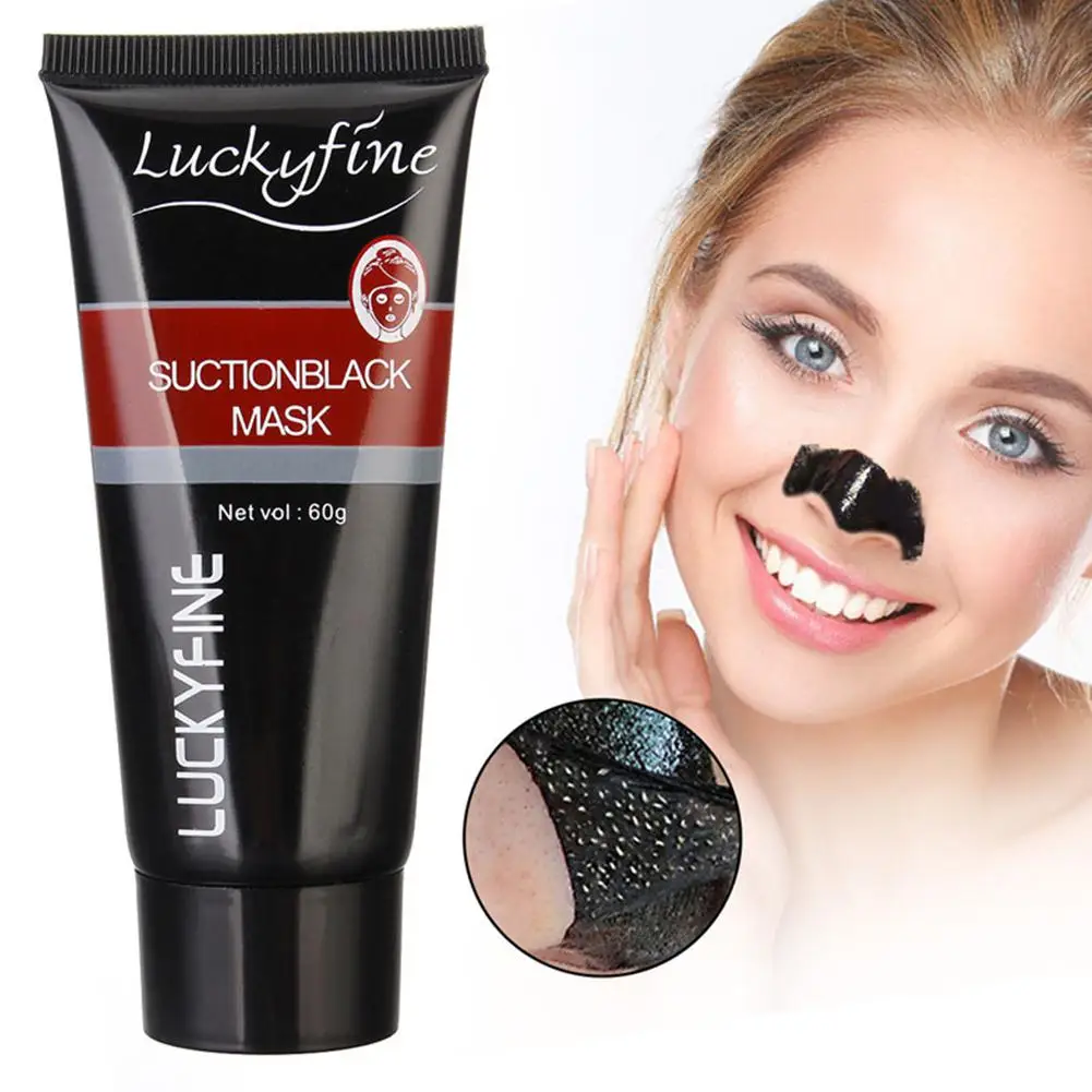 Уход за кожей лица Черный Маска blackhead для удаления прыщей Лечение Пилинг грязь глубоко очищающая маска