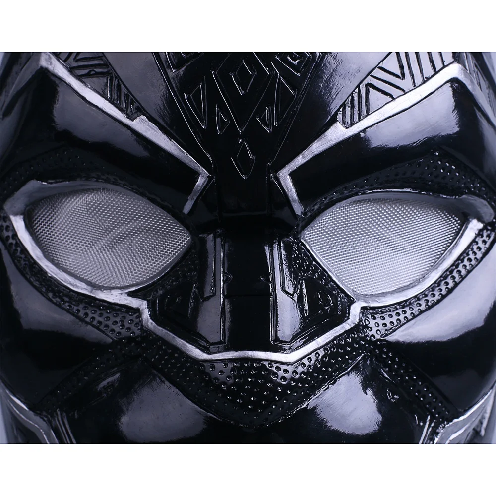 Высокое качество 2018 Мстители: Бесконечная война Черная пантера T'Challa шлем маска